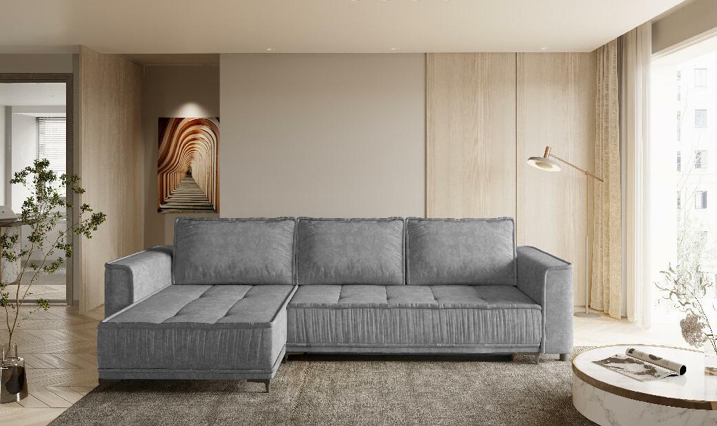 Rohová sedačka Darandenos S (světle šedá) (L)