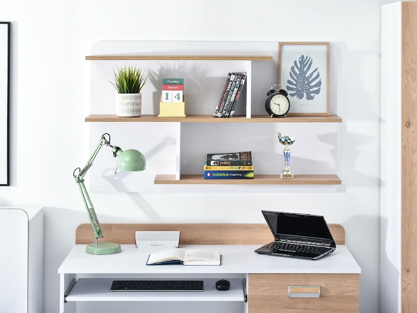 Nábytek do studentského pokoje Clerigo 01 (bílá)