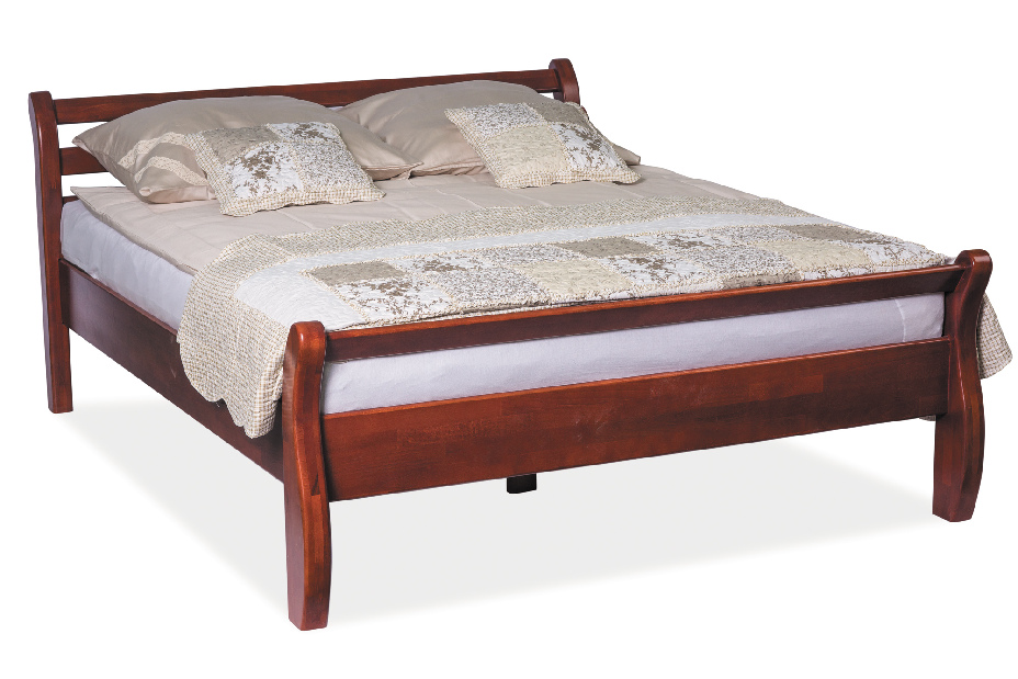 Manželská postel 160 cm Alfine (s roštem)