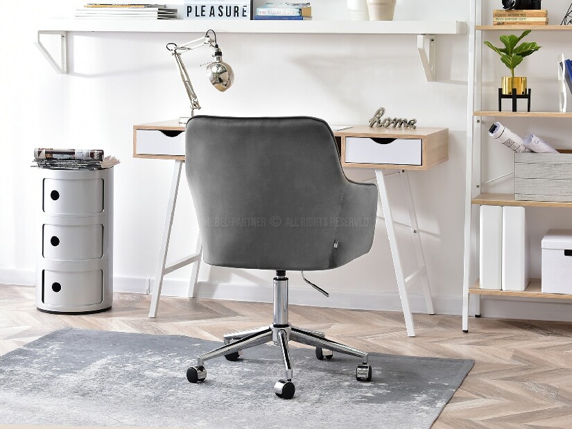 Křeslo Island (šedá + zlatá)