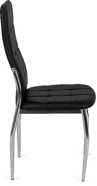 Jídelní židle Marinaleda (černá ekokůže)