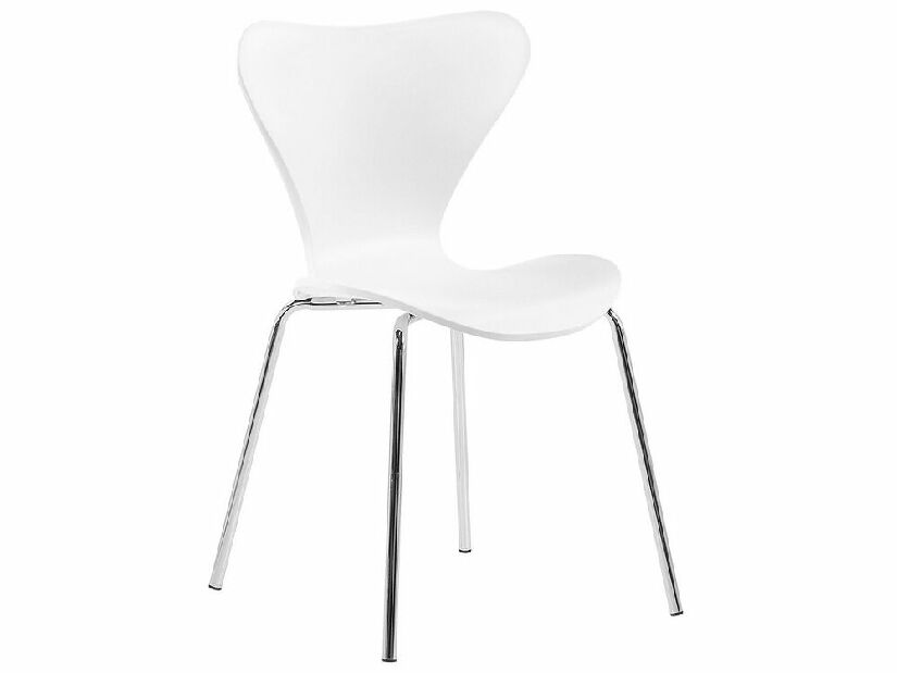 Set 2 ks jídelních židlí Baylor (bílá)