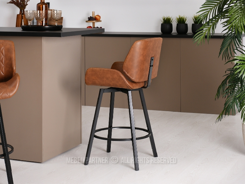 Židle Pia (hnědá + černá)