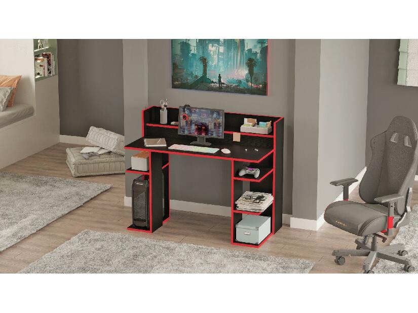  PC stolek Verbato (černá + červená)