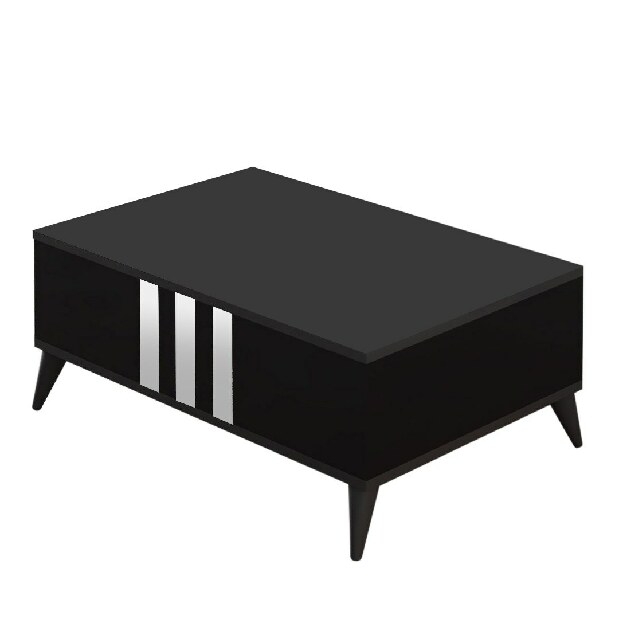 Obývací stěna Chromatic (Antracit + Černá)