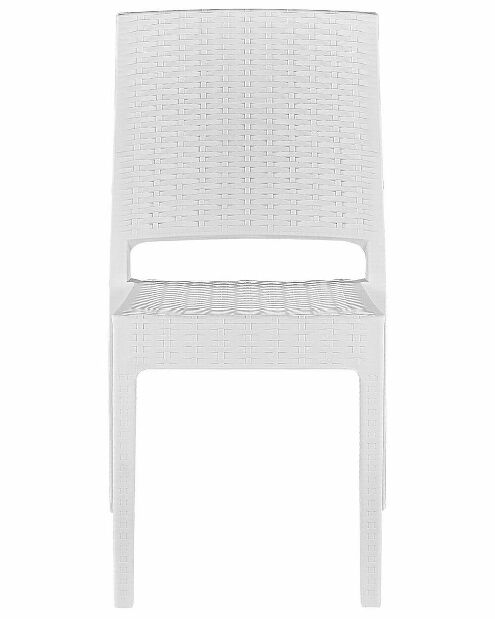 Set 2 ks. zahradních židlí Fossil (bílá)
