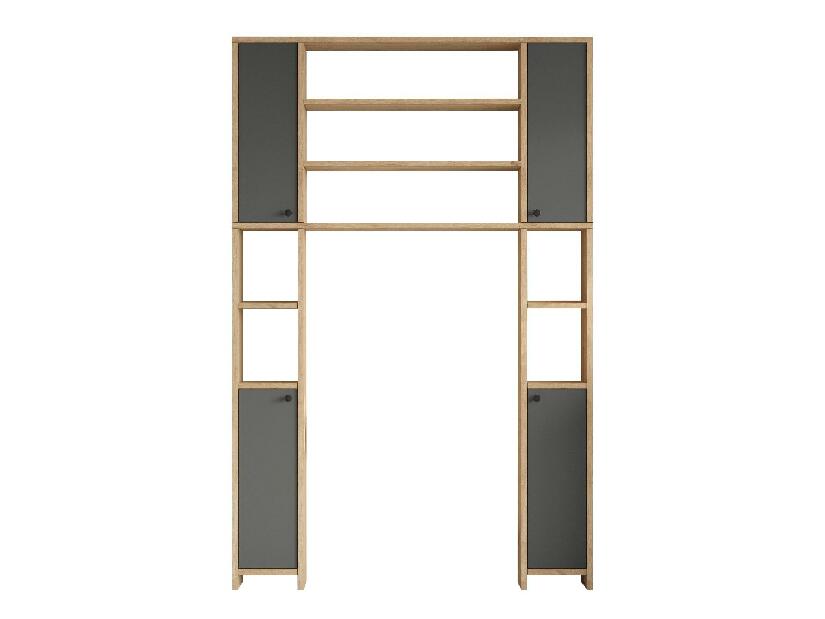  Koupelnová skříňka Lolipop (dub + antracit)