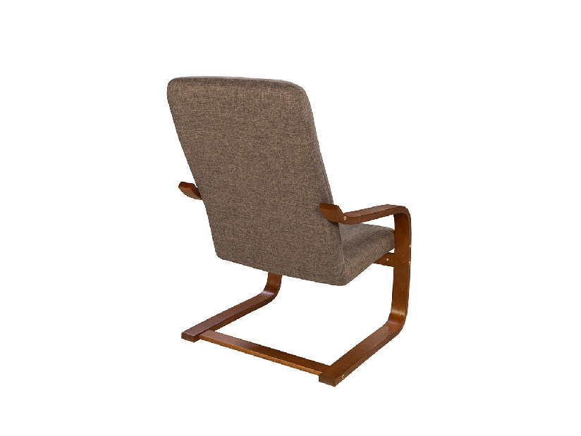 Křeslo BRW Ania ES (hnědá)