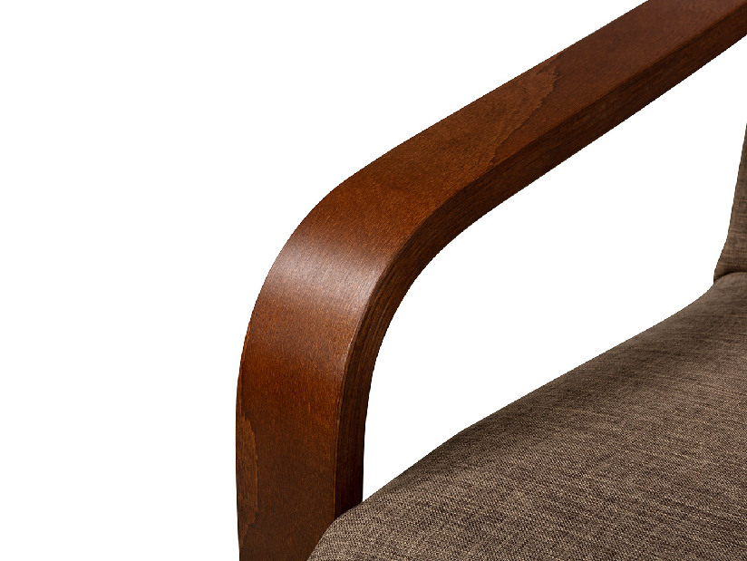 Křeslo BRW Ania ES (hnědá)