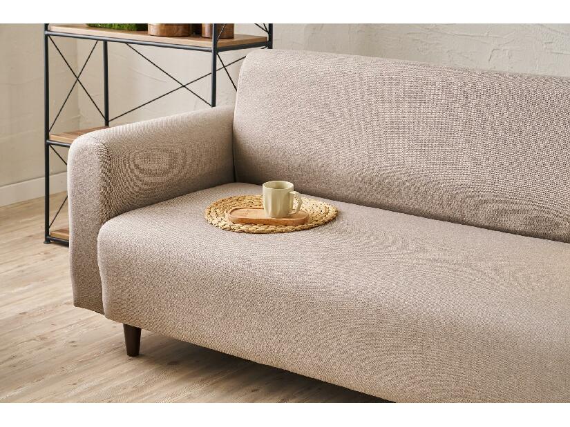 Sedací souprava 3+1 Noyalepo L (krémová + ořech)