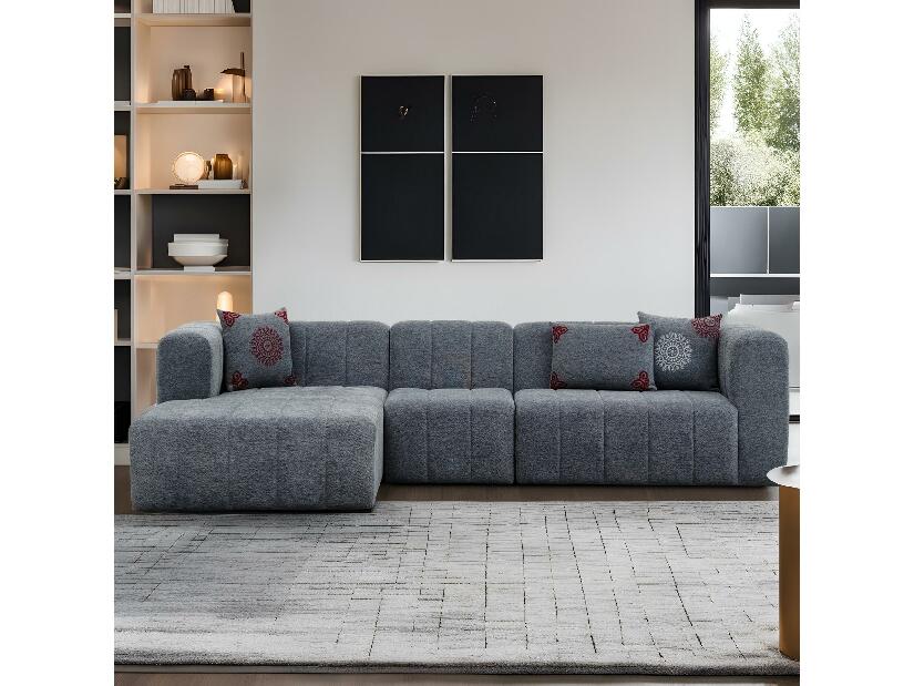 Rohová sedačka Beyzometta (L) (šedá)