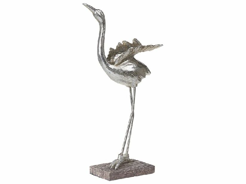 Dekorativní figurka Cane (stříbrná)