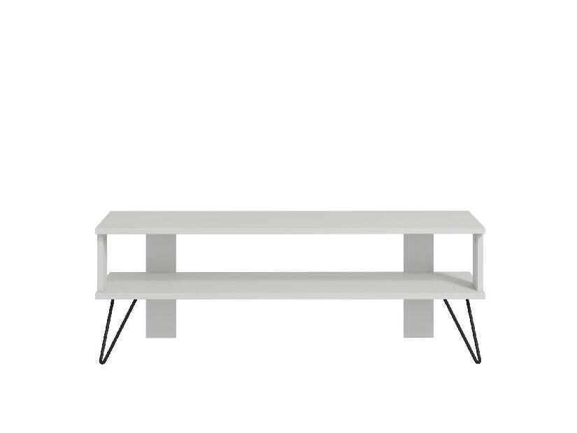 TV stolek/skříňka Dual (bílá)