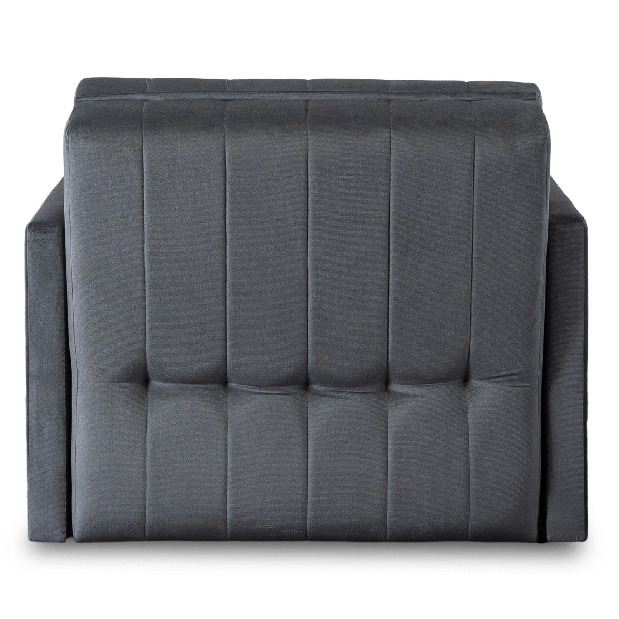  Rozkládací křeslo 2 ks Verne 1 (šedá)