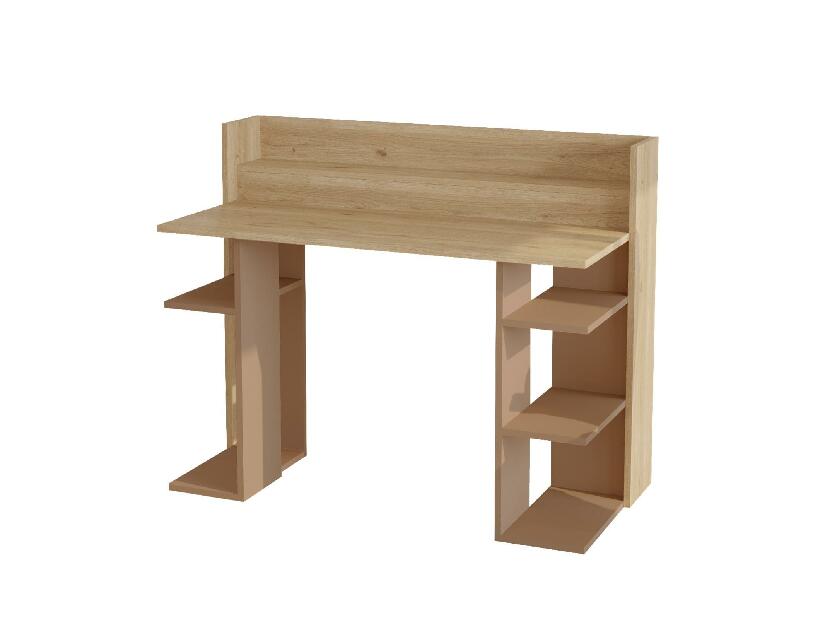  PC stolek Verbato (dub + cihlová)