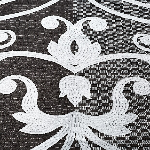 Přehoz na postel 240x220cm Simon (hnědá)