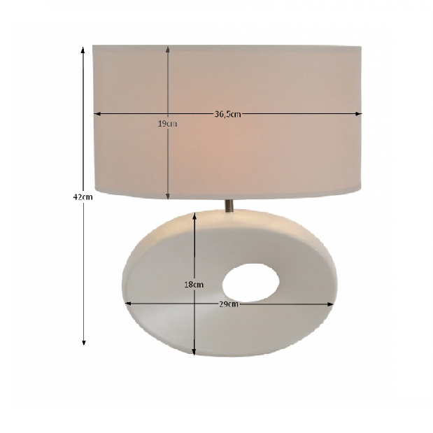 Stolní lampa Quinn typ 9