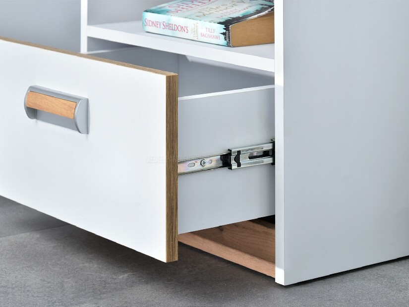 Noční stolek Congresual C12 (bílá)