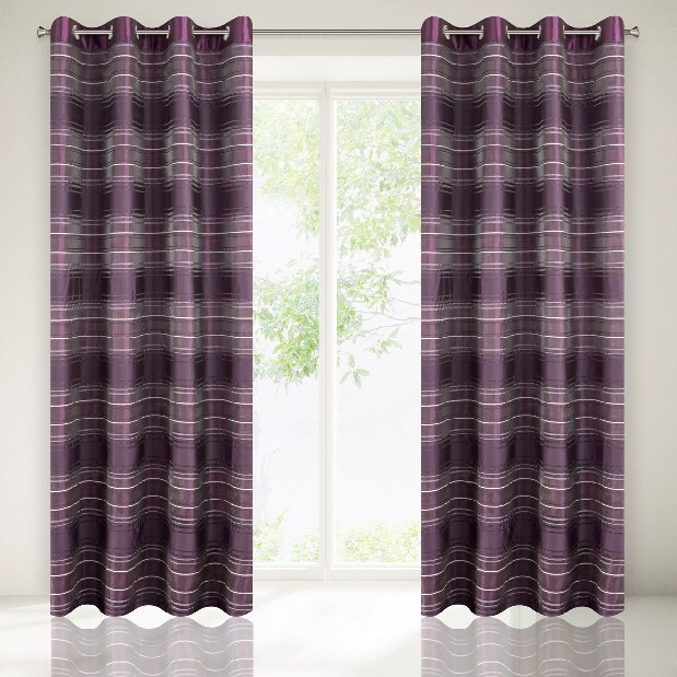 Závěs 140x250 cm 2110 (fialová)