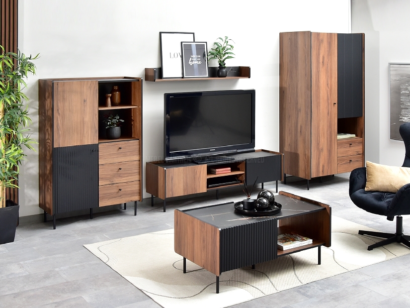 Nábytek do kanceláře Presuntos 3 (černá)