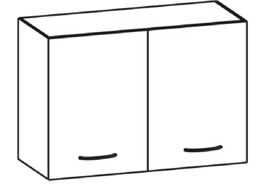 Horní kuchyňská skříňka Cyra New G-80 *výprodej