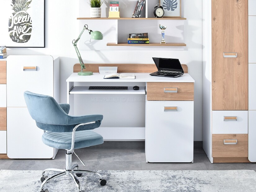 Nábytek do studentského pokoje Clerigo 01 (bílá)