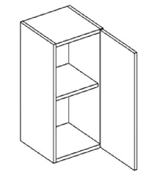 Horní kuchyňská skříňka Nora W30