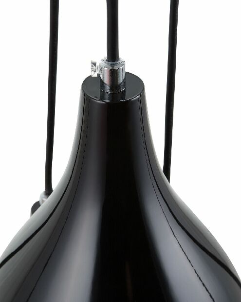 Závěsná lampa Sendai (černá)