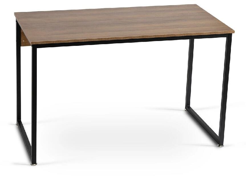Psací stolek Regular (ořech + černá)