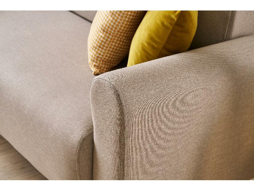 Sedací souprava 3+1 Noyalepo L (krémová + ořech)