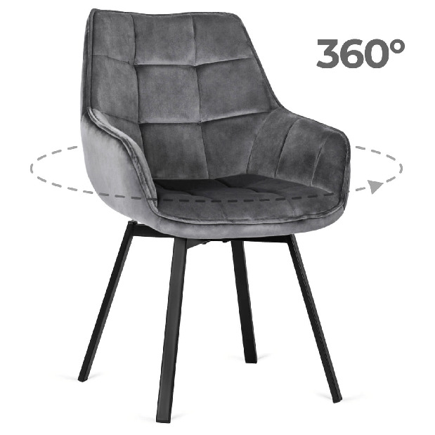  Jídelní židle Lamento 1 (šedá)