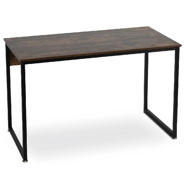 Psací stolek Regular (dub rustikal + černá)