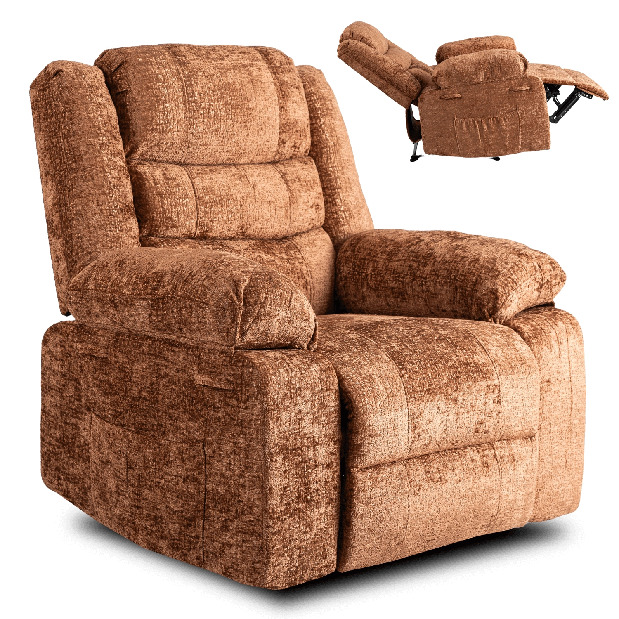 Polohovací křeslo Apoya (červená rezavá)