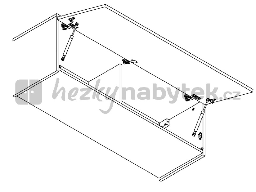 Skříňka na stěnu BRW Moden SFW1K/120