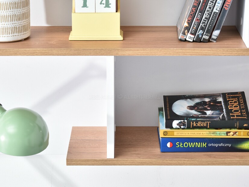 Závěsná police Congresual C08 (bílá)