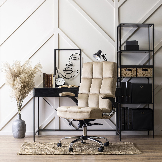 Kancelářské křeslo Limpieza (béžová)