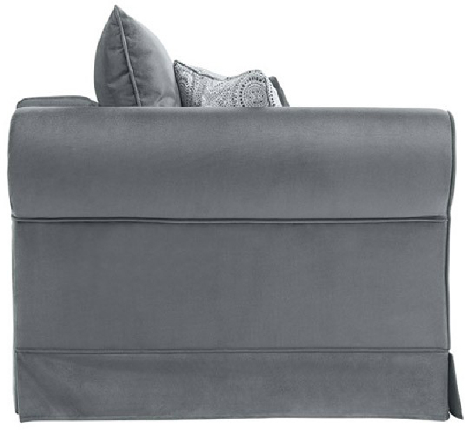 Pohovka BRW Margaret Lux 3DL (šedá)