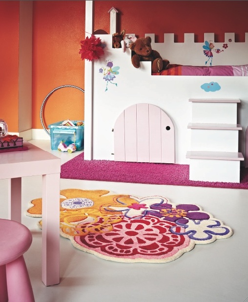 Ručně všívaný koberec Brink and Campman Kids fleur 41203