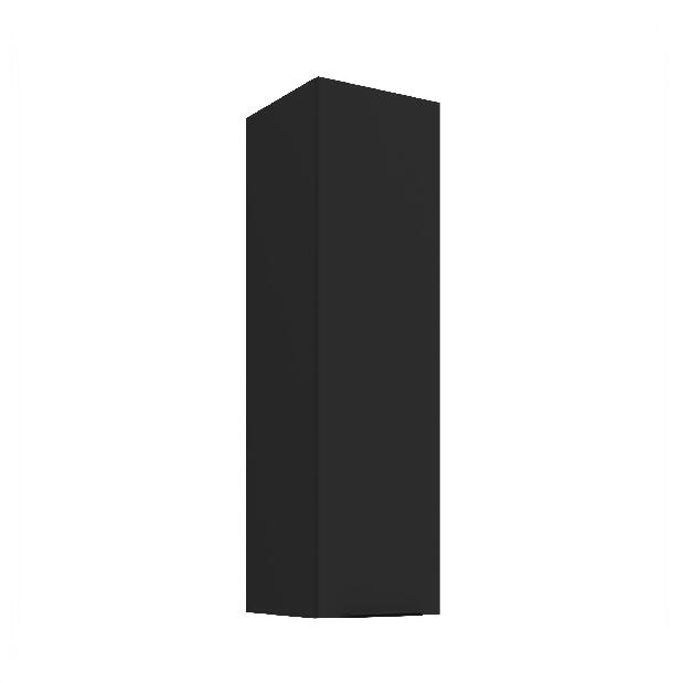 Horní kuchyňská skříňka Sienla 30 G 108 1F (černá matná)