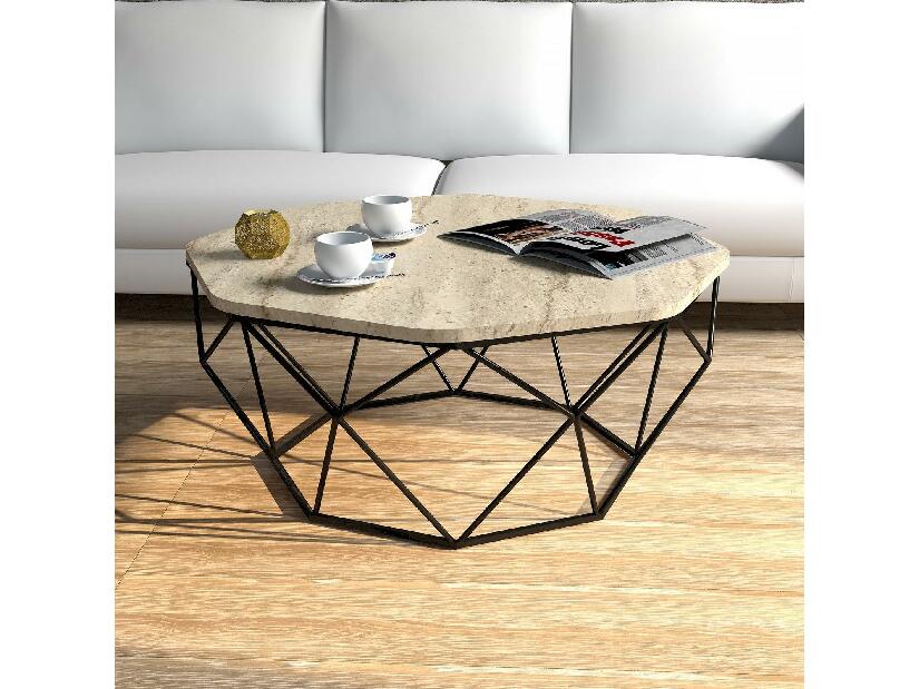 Konferenční stolek Dia (travertin)