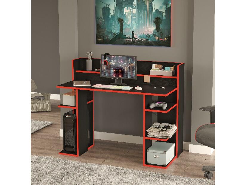  PC stolek Verbato (černá + červená)