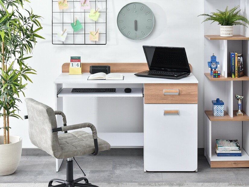 Nábytek do studentského pokoje Clerigo 03 (bílá)