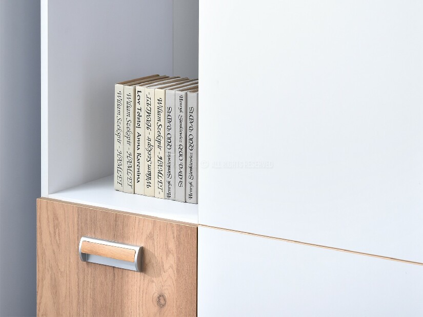 Nábytek do studentského pokoje Clerigo 04 (bílá)