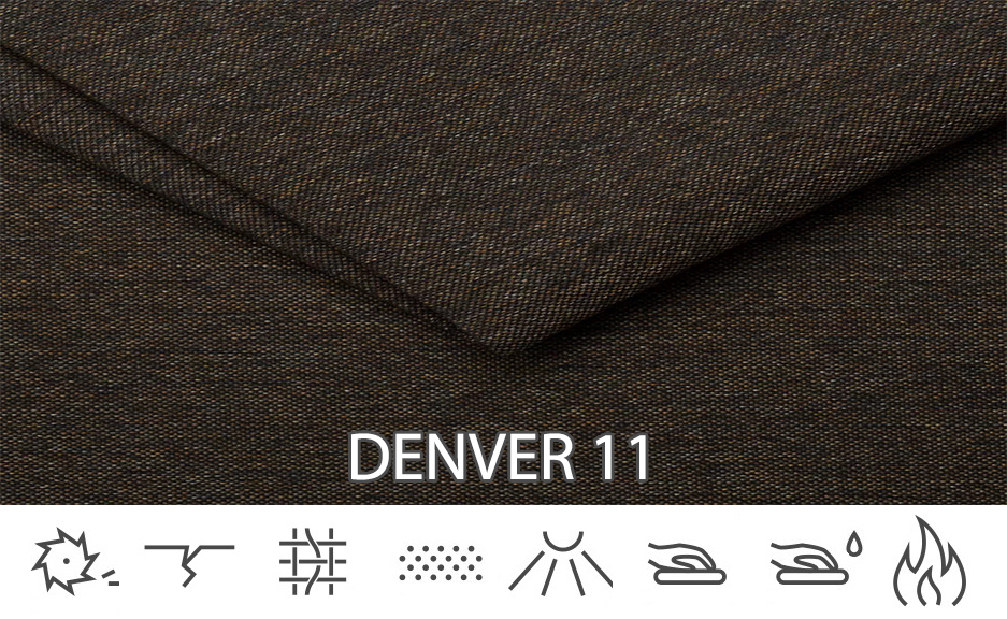 Rohová sedačka Gurana (hnědá) (P)