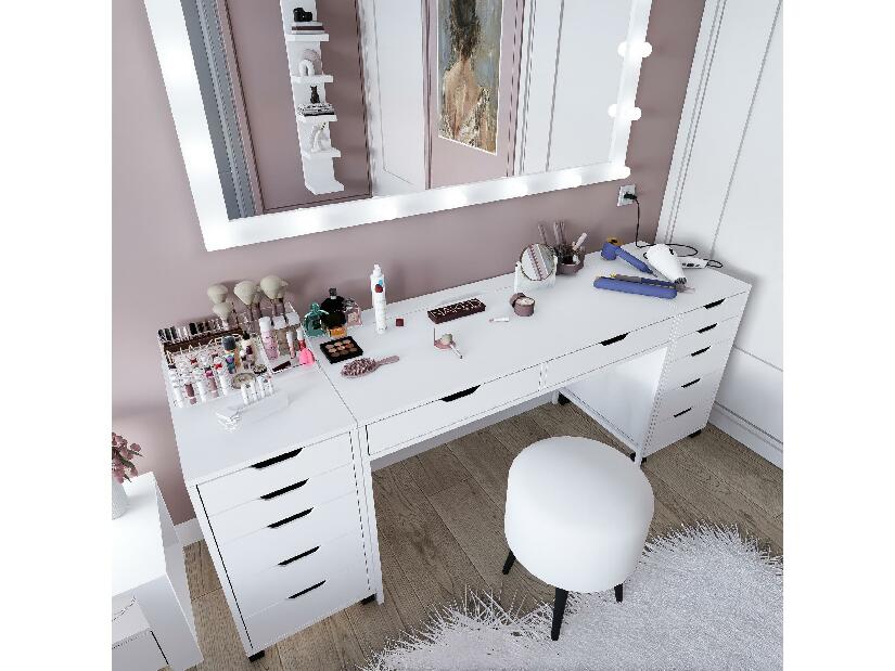 Toaletní stolek Durun 55 (bílá matná)