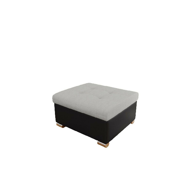 Taburetka malá Torrie (černá + šedá)