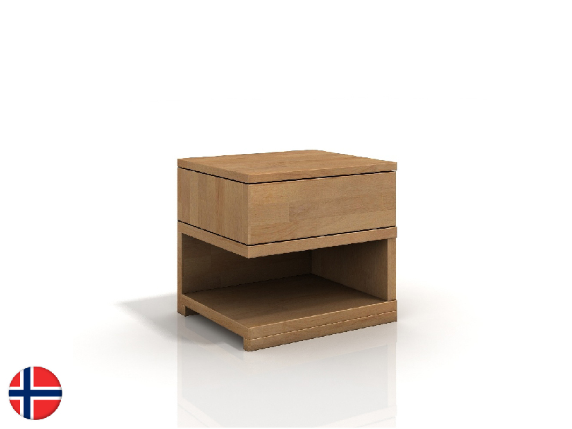 Noční stolek Naturlig Lekanger (buk) (L)