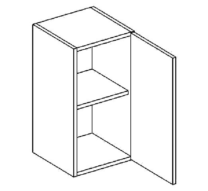Horní kuchyňská skříňka Mirage W30