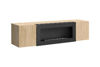 TV stolek/skříňka Ferryhill HJ FY SBK (dub jackson hickory) (s biokrbem)