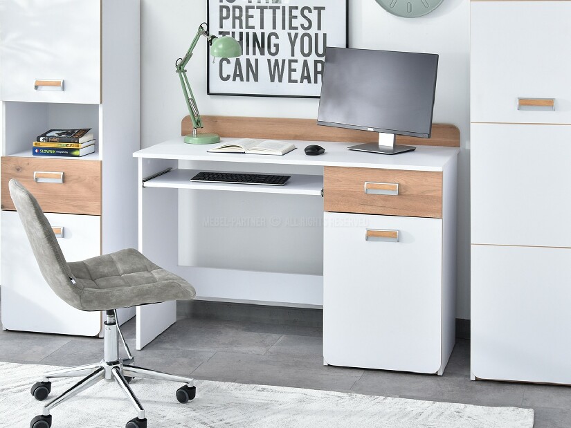 Nábytek do studentského pokoje Clerigo 07 (bílá)